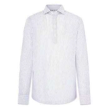 Рубашка с длинным рукавом Hackett Slubby Stripe, белый