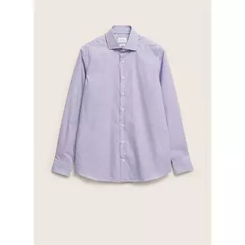 Рубашка с длинным рукавом Hackett Sr Journey Grid Check, фиолетовый