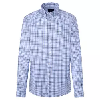Рубашка с длинным рукавом Hackett Summer Gingham, синий