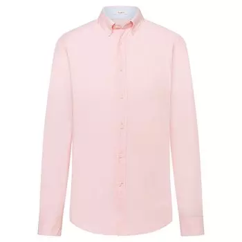 Рубашка с длинным рукавом Hackett Super Oxford, розовый