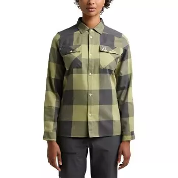 Рубашка с длинным рукавом Haglfs Timmer, зеленый