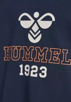 Рубашка с длинным рукавом HANSEN Hummel, темно-синий