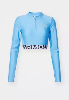 Рубашка с длинным рукавом HEATGEAR 1/4 ZIP Under Armour, синий