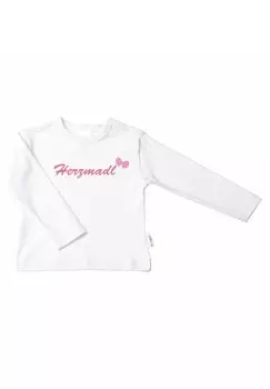 Рубашка с длинным рукавом HERZMADL Liliput, цвет wei