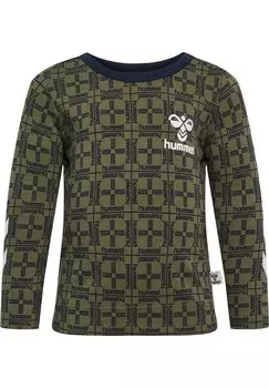 Рубашка с длинным рукавом HMLCHECK Hummel, цвет kalamata