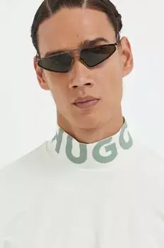 Рубашка с длинным рукавом Hugo, зеленый