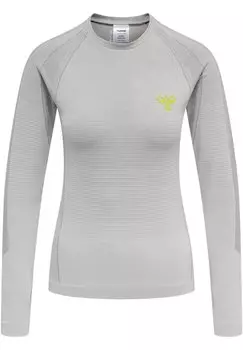 Рубашка с длинным рукавом Hummel, цвет alloy melange
