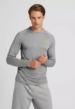 Рубашка с длинным рукавом Hummel, цвет alloy