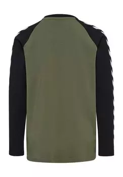 Рубашка с длинным рукавом Hummel, оливковый