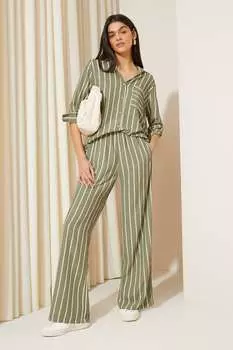 Рубашка с длинным рукавом и карманом на пуговицах Friends Like These, зеленый