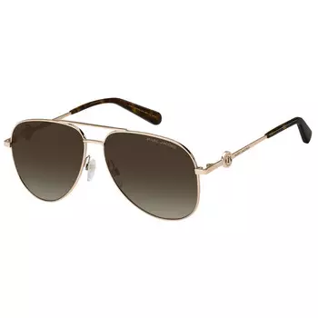 Рубашка с длинным рукавом и логотипом бренда aquascutum Marc Jacobs, золото