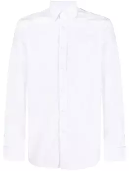 Рубашка с длинным рукавом и остроконечным воротником Ralph Lauren Purple Label, белый