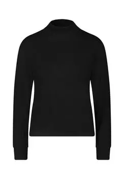 Рубашка с длинным рукавом и воротником CARTOON, черный