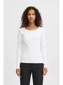 Рубашка с длинным рукавом ICHI, белый