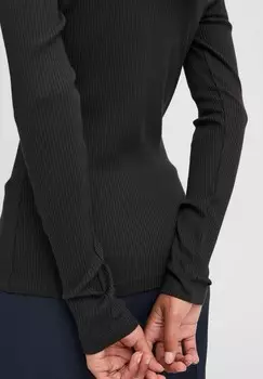 Рубашка с длинным рукавом ICHI, черный