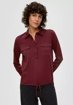 Рубашка с длинным рукавом IM UTILITY-STIL s.Oliver, цвет bordeaux