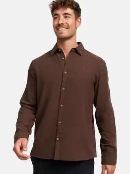 Рубашка с длинным рукавом ingilman Indicode, коричневый