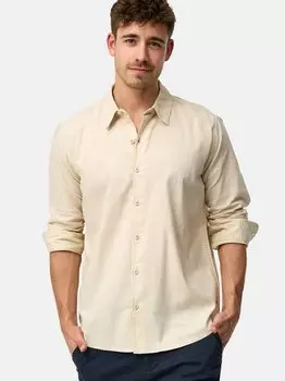 Рубашка с длинным рукавом insville Indicode, бежевый