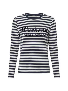 Рубашка с длинным рукавом из киноа Weekend Max Mara, белый