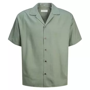 Рубашка с длинным рукавом Jack & Jones Aaron Tencel Resort, зеленый
