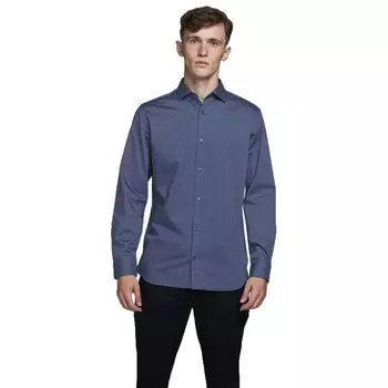 Рубашка с длинным рукавом Jack & Jones Bla Royal, синий