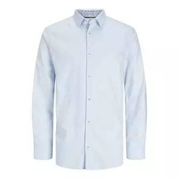 Рубашка с длинным рукавом Jack & Jones Blanordic Detail, синий