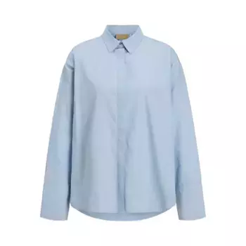 Рубашка с длинным рукавом Jack & Jones Caro Poplin Relaxed JJXX, синий