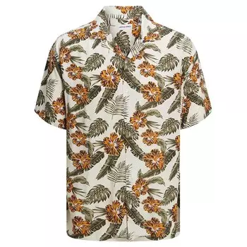 Рубашка с длинным рукавом Jack & Jones Jeff Resort Floral Pls, белый