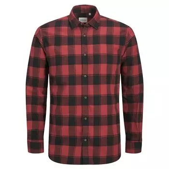 Рубашка с длинным рукавом Jack & Jones Joshua Buffalo, красный