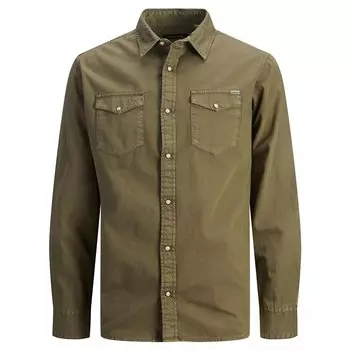 Рубашка с длинным рукавом Jack & Jones Sheridan, зеленый