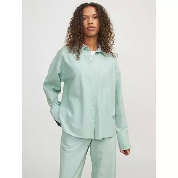 Рубашка с длинным рукавом Jack & Jones Siva Oxford, зеленый