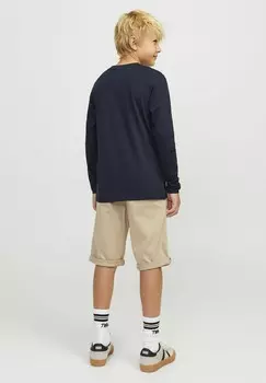 Рубашка с длинным рукавом Jack & Jones, темно-синий