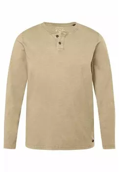 Рубашка с длинным рукавом JP1880, песочный