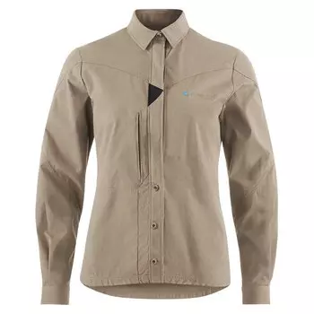 Рубашка с длинным рукавом Klttermusen Garm, бежевый