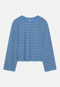 Рубашка с длинным рукавом KOGJOLLA FLARED Kids ONLY, цвет baltic/paisley purple/purple rose