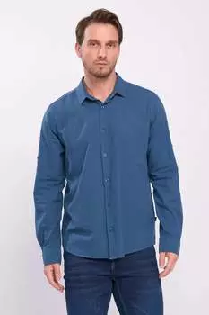 Рубашка с длинным рукавом Kvl By Kenvelo, индиго