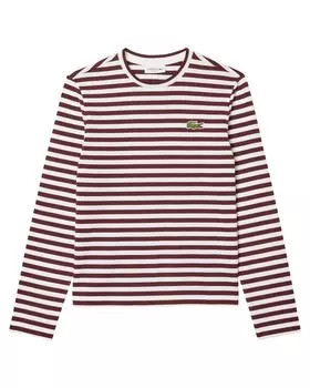 Рубашка с длинным рукавом Lacoste, красный