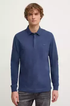 Рубашка с длинным рукавом Lacoste, синий