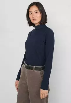 Рубашка с длинным рукавом LANDING Seasalt Cornwall, темно-синий