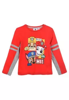 Рубашка с длинным рукавом LANGARM- LONGSLEEVE CHASE MARSHALL RUBBLE Paw Patrol, цвет rot