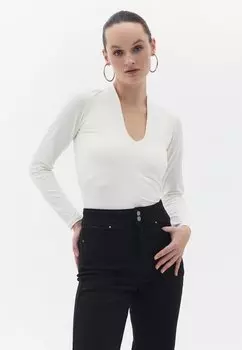 Рубашка с длинным рукавом LANGARM MIT MODISCHEM OXXO, цвет ice milk