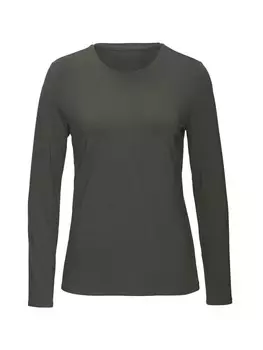 Рубашка с длинным рукавом LASCANA, цвет graugrn