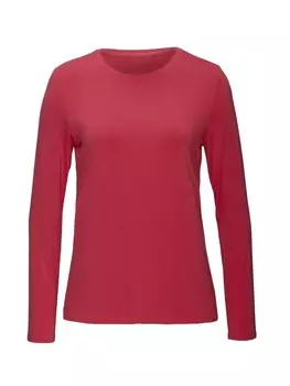 Рубашка с длинным рукавом LASCANA, розовый