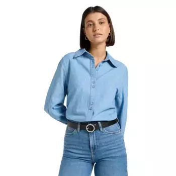 Рубашка с длинным рукавом Lee 112370985, синий