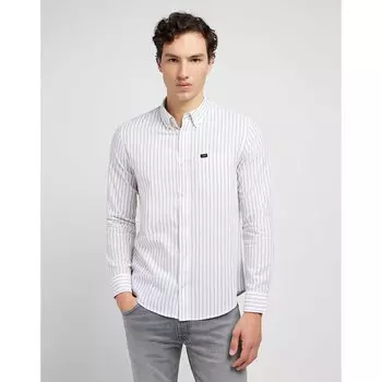 Рубашка с длинным рукавом Lee Button Down, белый