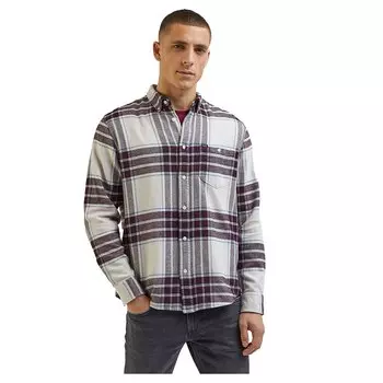 Рубашка с длинным рукавом Lee Riveted, бежевый