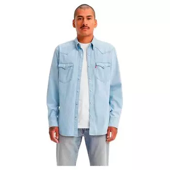 Рубашка с длинным рукавом Levi's Barstow Western Standard, синий