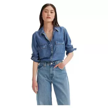 Рубашка с длинным рукавом Levi's Doreen Utility, синий