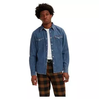 Рубашка с длинным рукавом Levis® Barstow Western Standard, синий