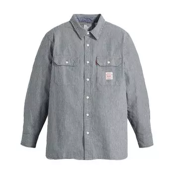 Рубашка с длинным рукавом Levis Classic Worker, серый